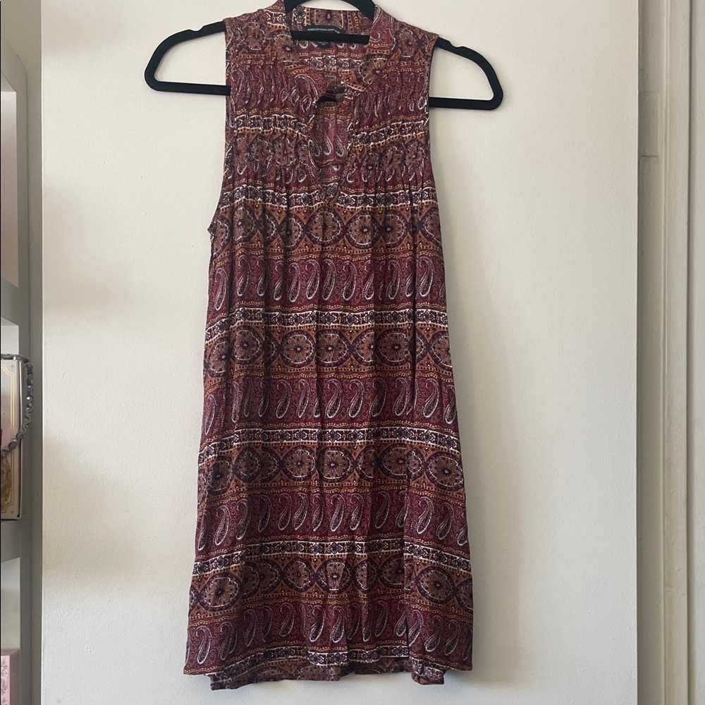 American Eagle Outfitters|Bohemian Sleeveless Dress|XS|EUC